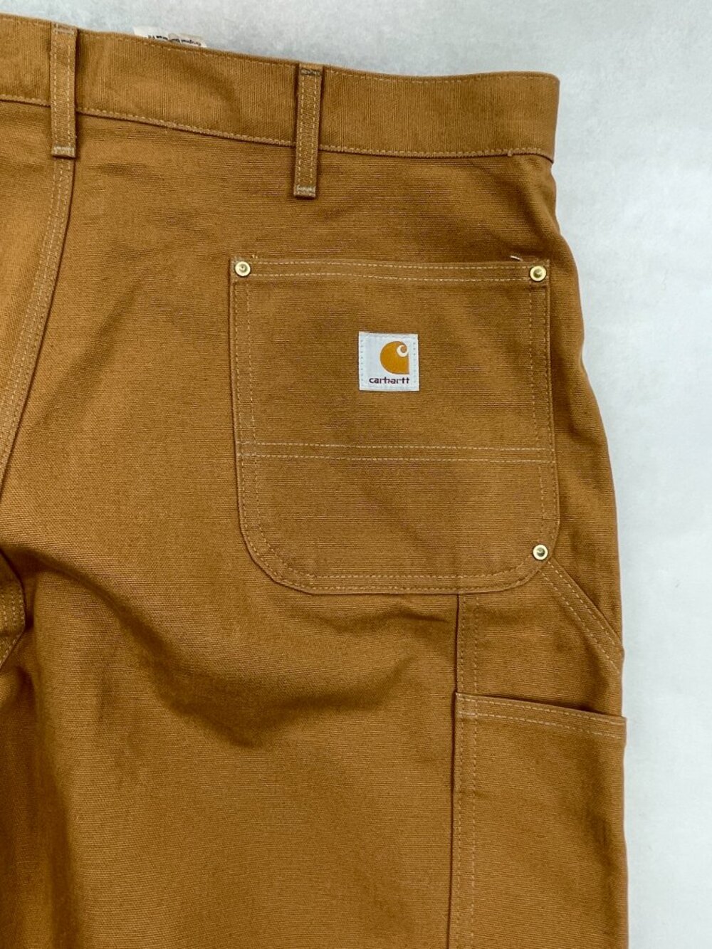 Carhartt B01 Loose Double Knee Duck Work Pants USA Made Men's 40 Fits 40x34 - Picture 6 of 13
